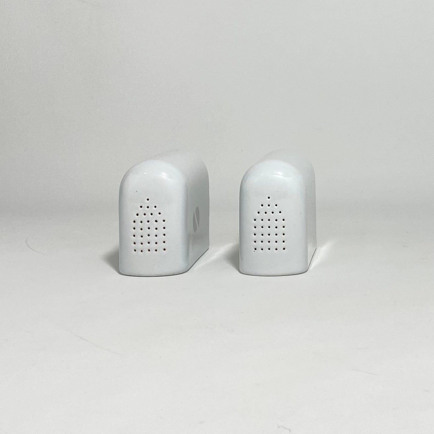 Bauhaus Ceramic Salt and Pepper Shaker Set