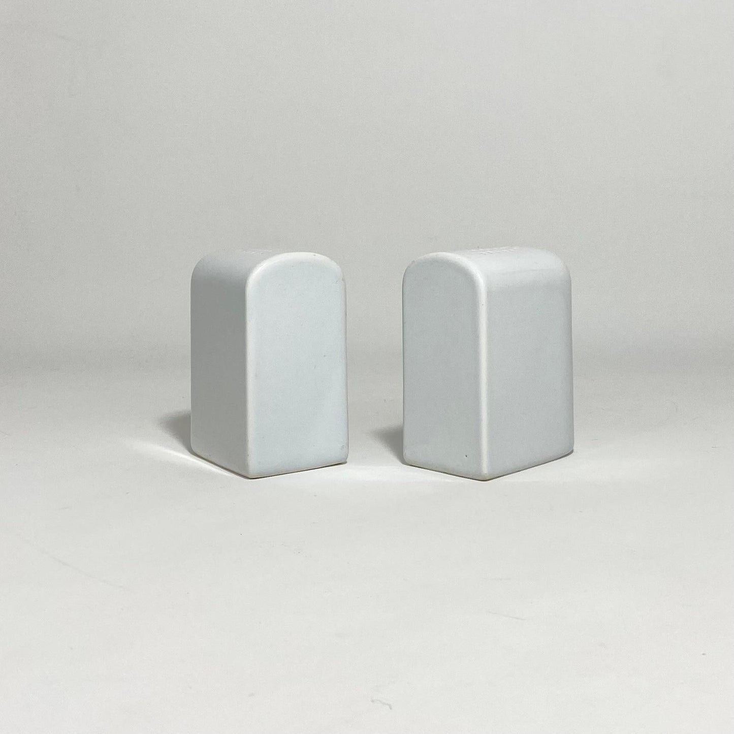 Bauhaus Ceramic Salt and Pepper Shaker Set