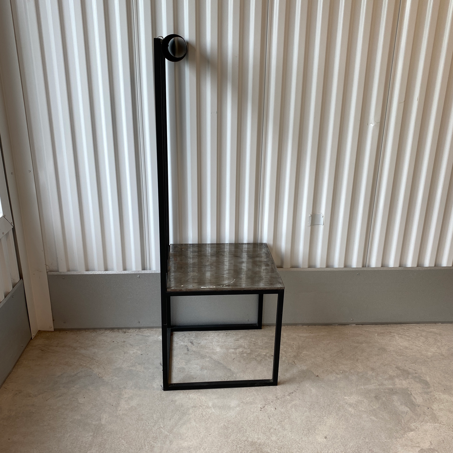 Postmodern Artist Studio Column Sculpture Chair