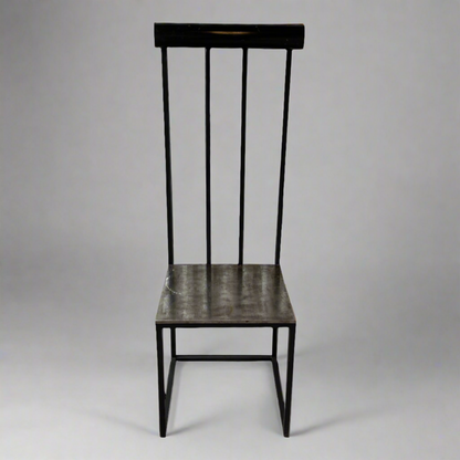 Postmodern Artist Studio Column Sculpture Chair